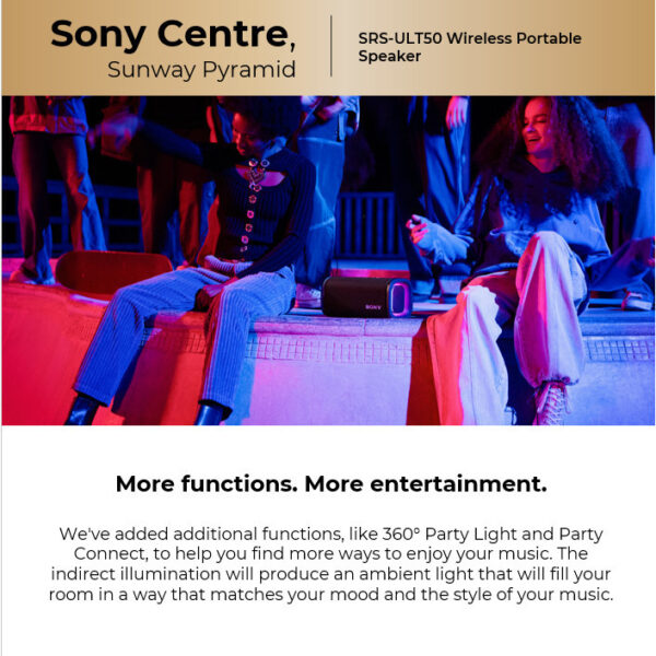Sony ULT FIELD 5 Wireless Portable Speaker Wireless Portable Speaker | ULT POWER SOUND
