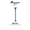 d93a3e25e357c5e6ce06aaca441a9ccc.jpeg 3Rex T718-4 Universal Projector Ceiling Mount (Black)