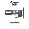 North Bayou NBSP5 75" to 110" Smart TV Wall Mount Full Motion