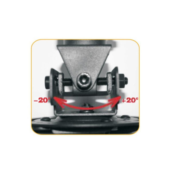 e549b1e4264906bcdd0b47a0db7b882b.jpeg 3Rex T718-4 Universal Projector Ceiling Mount (Black)