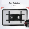 North Bayou NBSP2 40 to 70 Inch 180° Rotation Cantilever TV Wall Mount Bracket