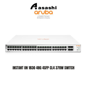 f78b20e81fdf40170b80160db40b7a18.jpeg HPE Aruba Networking Instant On 1830 48G 4SFP CL4 370W Switch