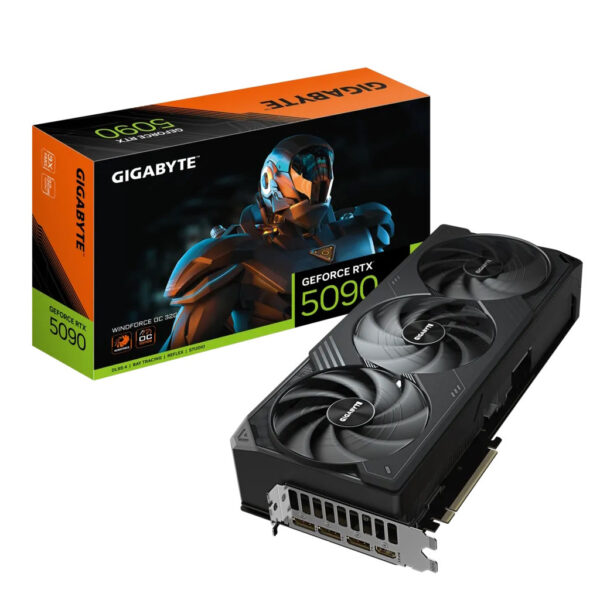 f7c8143dfadca4d823bb77ba8da6c374.jpeg Gigabyte GeForce RTX 5090 WINDFORCE OC 32G GDDR7 Graphic Card