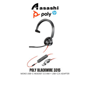 f8de3906844e626064cb45e642cc433f.jpeg POLY Blackwire 3315 Mono USB-C Headset 3.5 mm + USB-C/A Adapter