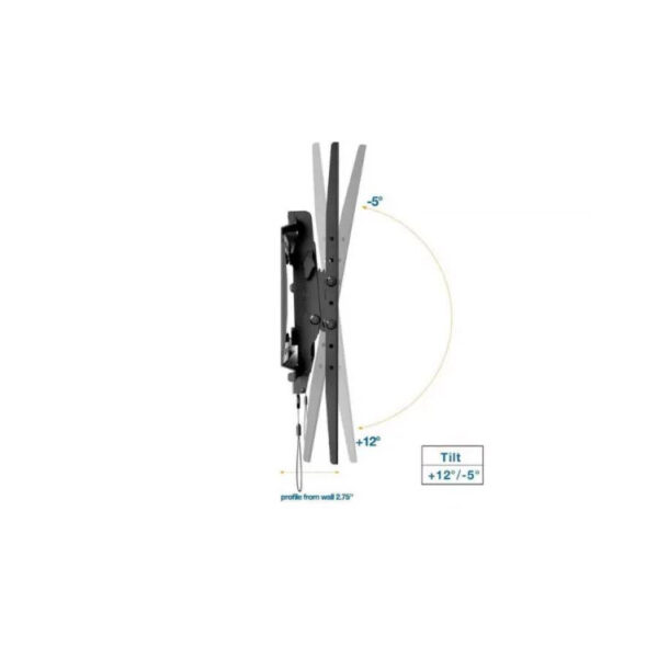 North Bayou DF70-T 55 to 85 Inch Ergonomics Interactive Fixed TV Wall Mount Bracket