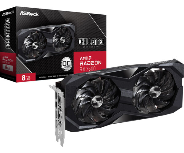 fbfdf8dc027816dbb87345926b38e481.jpeg ASRock AMD Radeon RX 7600 Challenger 8GB Graphic Card