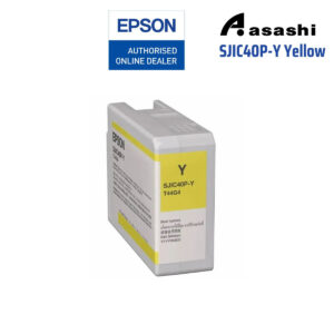Epson ColorWorks C6050/C6550 SJIC40P-Y Yellow Cartridge