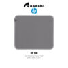 HP 100 Sanitizable Mouse Pad Gray 8X594AA Dimensions (W x D x H): 230 x 200 x 2 mm