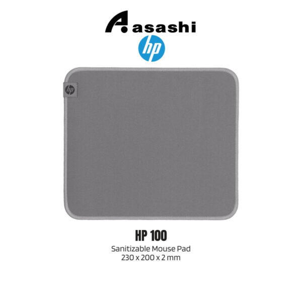 HP 100 Sanitizable Mouse Pad Gray 8X594AA Dimensions (W x D x H): 230 x 200 x 2 mm
