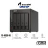 13b7a14cbc4249bb5b77df588565f75b.jpeg Qnap TS-453E-8G 4-Bay NAS System (Intel Celeron J6412 4-Core up to 2.9 GHz, 8GB DDR4 , 2 x 2.5GbE, 2 x HDMI)