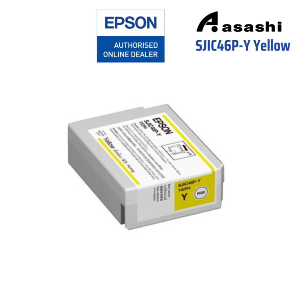 1b4f4958b0fa6af5853615a03e2b115f.jpeg Epson ColorWorks C4050 SJIC46P-Y Yellow Cartridge
