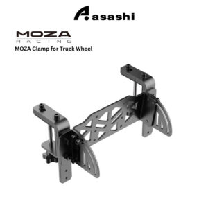 2447a5acebdaa8aaeeb2fdea19fd0c4f.jpeg MOZA Clamp for Truck Wheel – High-Strength Steel, Adjustable 0–75° Angle, Secure & Durable Mounting for Sim Racing Rigs
