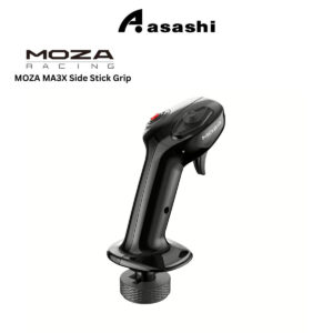 2e9a68070b396d812cc72d833482067c.jpeg MOZA MA3X Side Stick Grip – Lightweight Composite Build, 12 Input Signals, ALPS Switches, 5-Pin Aviation Connector, PC Flight Simulator