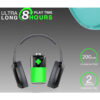 SonicGear AirPhone 3 Bluetooth Headphones With Mic | Built In Rechargeable Battery | 1 Year Warranty