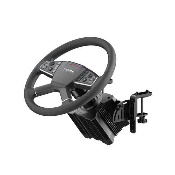 MOZA Clamp for Truck Wheel – High-Strength Steel, Adjustable 0–75° Angle, Secure & Durable Mounting for Sim Racing Rigs