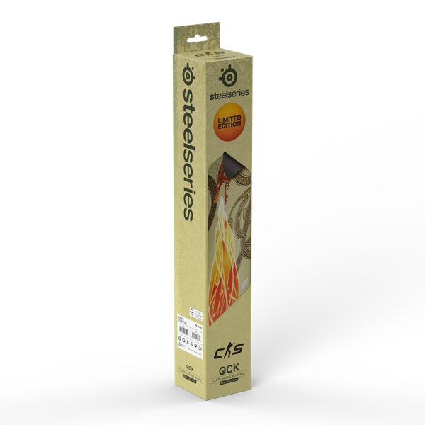 SteelSeries QcK XXL (63448) CS2 Dragon Lore Edition Gaming Mouse Pad – 900×400 mm, Micro‑Woven Cloth, Non‑Slip Rubber Base