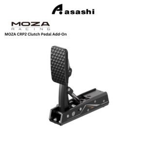 4ada541d2536cd6959ff67f8220bcf59.jpeg MOZA CRP2 Clutch Pedal Add-On – Aerospace Aluminum, Carbon Fiber Heel Plate, Adjustable Travel & Angle, Sim Racing Accessory