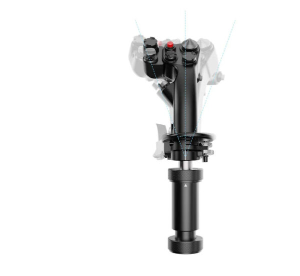 MOZA Z-Axis Module – 15-bit Angle Sensor, ±20° Yaw, Self-Centering & Locking Function, Aerospace-Grade Aluminum