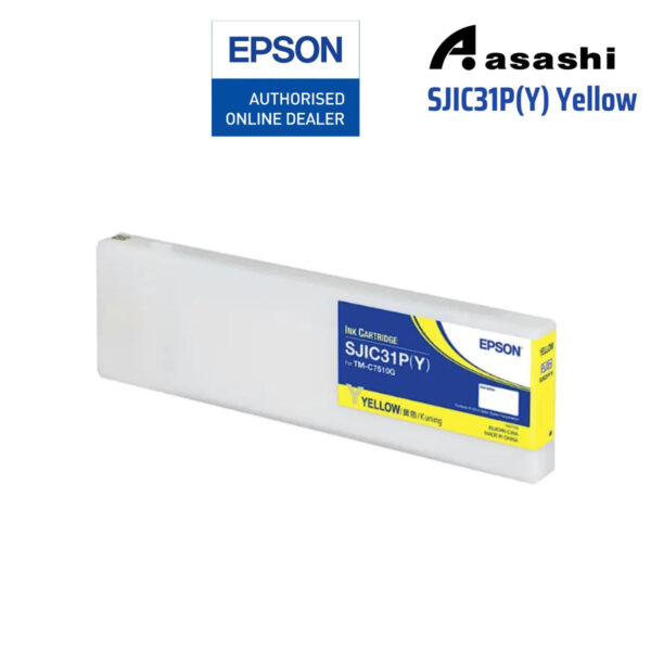 Epson ColorWorks C7510G SJIC31P(Y) Yellow Cartridge