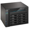 ASUSTOR AS6508T 8-Bay NAS Storage (Intel ATOM C3538 2.1Ghz QC, 8GB DDR4, 2 x 10GbE, 2 x 2.5GbE)
