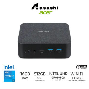 708a9de1df6917792d9349c834d5a72e.jpeg Acer Aspire Revo Box RB102-13420W11 Mini PC Desktop (Intel Core i5-13420H/16GB DDR4/512GB SSD1 Extra Slot)/Intel UHD Graphics /Wifi+BT/Office Home 2024+M365/Win11Home/3years)