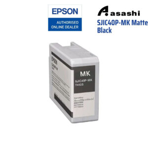 Epson ColorWorks C6050/C6550 SJIC40P-MK Matte Black Cartridge