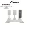 MOZA Racing CRP2 Full-Length Throttle Replacement Plate – Aerospace Aluminum Floor-Mounted Pedal Upgrade for Sim Racing