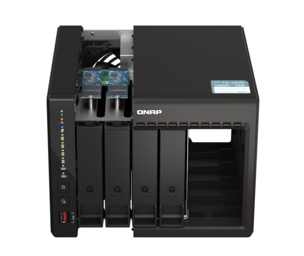 8fc7f7e0416bf220dda670b93a7e1f3b.jpeg Qnap TS-453E-8G 4-Bay NAS System (Intel Celeron J6412 4-Core up to 2.9 GHz, 8GB DDR4 , 2 x 2.5GbE, 2 x HDMI)