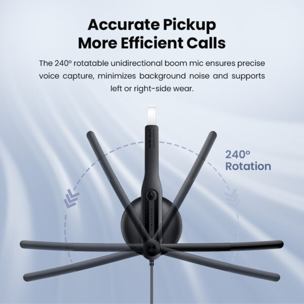 Edifier CC100 Wired Mono Headset with Microphone - USB-C & USB-A Connector