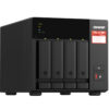 Qnap TS-473A-8G 4-Bay NAS System (AMD Ryzen V1000 series V1500B 4C/8T 2.2GHz, 8GB DDR4 RAM,2x M.2 NVMe PCIe Gen3 SSD slots, 2 x 2.5GbE LAN)