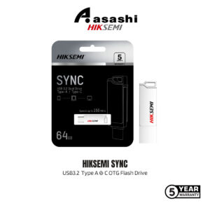 Hiksemi Sync 64GB/128GB/256GB USB3.2  Type A & C OTG Flash Drive