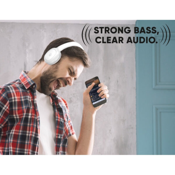 SonicGear AirPhone 3 Bluetooth Headphones With Mic | Built In Rechargeable Battery | 1 Year Warranty