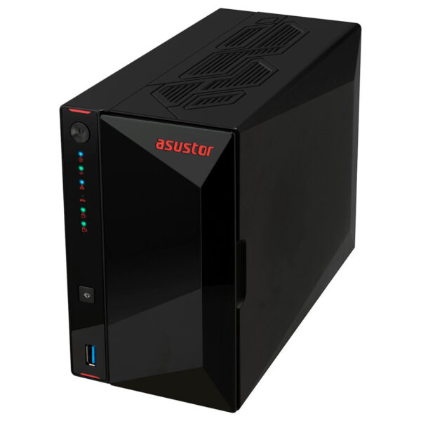 ASUSTOR AS5402T 2-Bay NAS Storage (Intel Celeron N5105 2.0Ghz Quad Core Processor, 4GB DDR4 Sodimm, 2 x 2.5GbE)