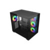 Cooler Master Elite 681 TG ATX Casing (4 x ARGB) Black | White