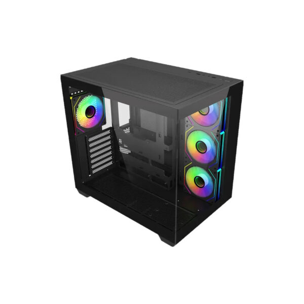 Cooler Master Elite 681 TG ATX Casing (4 x ARGB) Black | White