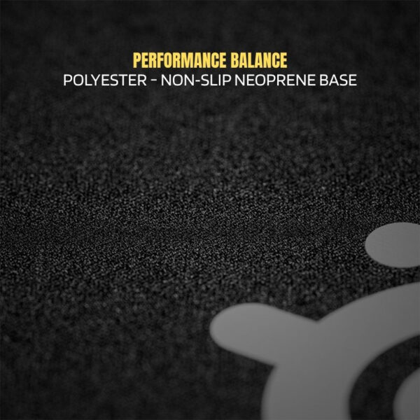 SteelSeries QcK Performance Speed Large (63430) Gaming Mouse Pad (Black) / SteelSeries QcK Performance Balance Large (63432) | 490 × 420 mm | 3.5 mm Nylon‑Blend (Speed) / 3.5 mm Polyester (Balance)