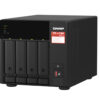 Qnap TS-473A-8G 4-Bay NAS System (AMD Ryzen V1000 series V1500B 4C/8T 2.2GHz, 8GB DDR4 RAM,2x M.2 NVMe PCIe Gen3 SSD slots, 2 x 2.5GbE LAN)