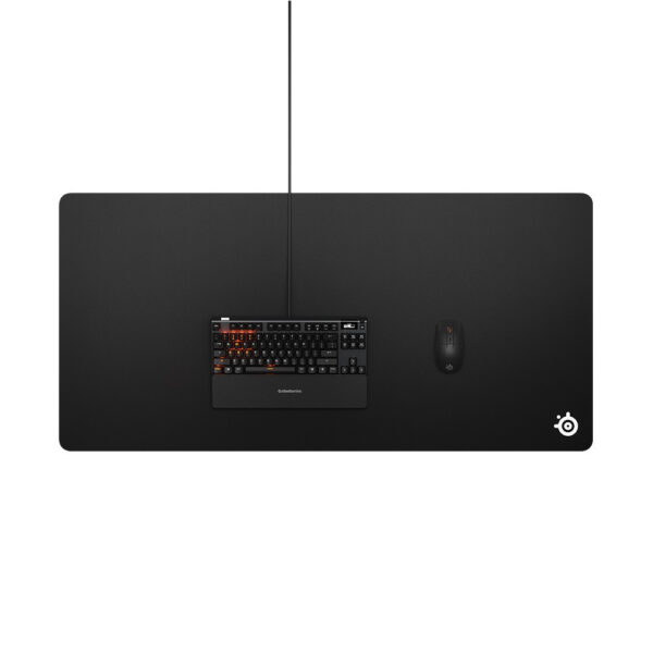 SteelSeries QcK Mini (63005) / QcK Medium (63004) / QcK Large (63003) / QcK XXL (63429) / QcK 3XL (63842) Gaming Mouse Pad | Micro‑Woven Cloth, Non‑Slip Rubber Base