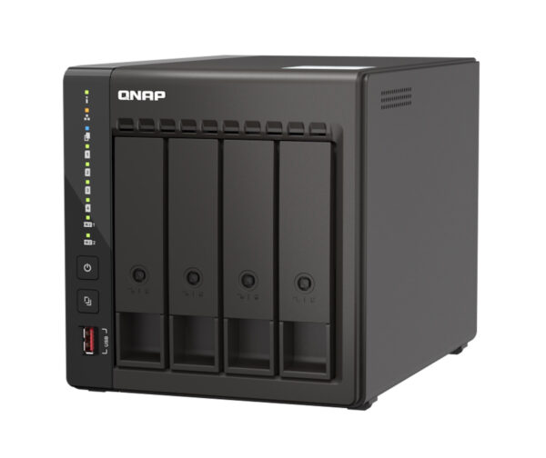 d7d213a01c4b89740c2f66d7bbcb2478.jpeg Qnap TS-453E-8G 4-Bay NAS System (Intel Celeron J6412 4-Core up to 2.9 GHz, 8GB DDR4 , 2 x 2.5GbE, 2 x HDMI)