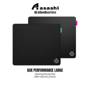 da93f034864414b5a8ce18fd51e1b0d9.jpeg SteelSeries QcK Performance Speed Large (63430) Gaming Mouse Pad (Black) / SteelSeries QcK Performance Balance Large (63432) | 490 × 420 mm | 3.5 mm Nylon‑Blend (Speed) / 3.5 mm Polyester (Balance)