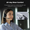 Edifier CC100 Wired Mono Headset with Microphone - USB-C & USB-A Connector