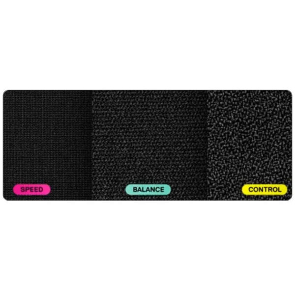 SteelSeries QcK Performance Speed Large (63430) Gaming Mouse Pad (Black) / SteelSeries QcK Performance Balance Large (63432) | 490 × 420 mm | 3.5 mm Nylon‑Blend (Speed) / 3.5 mm Polyester (Balance)