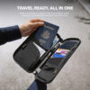 tomtoc T03 Navigator Passport Holder with RFID Blocking Travel Wallet Portable Bag Passport Beg
