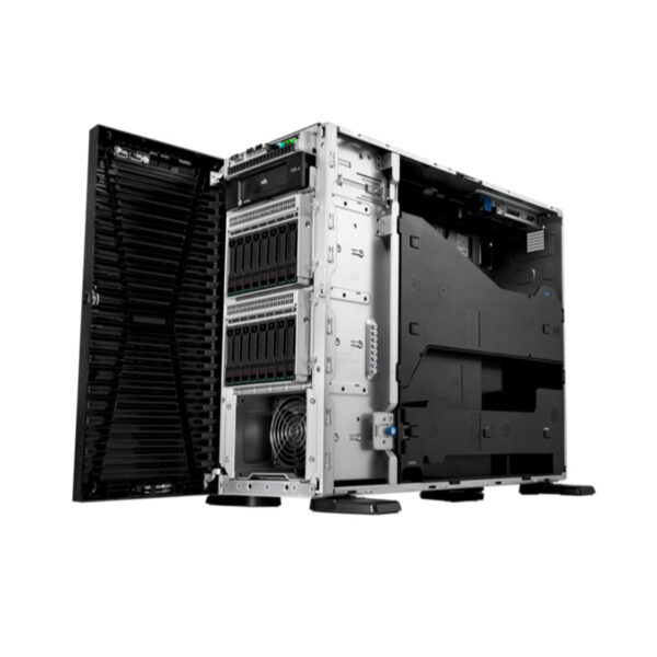HPE Proliant ML110 Gen11 Server - P81566-375 - (Xeon – 3508U/16GB 5600MT/s / 2x2TB Sata HDD/4LFF SATA / Broadcom BCM5720 1GB 2-port /500W PSU/3Yrs Tech Care)
