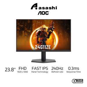 1b8390c6767f2b9bf4cdab0f25ef5722-8.png AOC 24G11ZE 23.8" FHD Fast IPS 240Hz 0.3ms FreeSync Gaming Monitor (HDMI 2.0 x 1, DisplayPort 1.4 x 1)