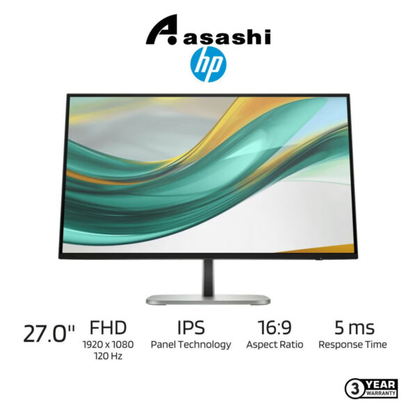 HP Series 5 Pro 527pf 27 inch FHD Monitor