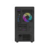 AIGO DarkFlash DB460M Black | White MATX PC CASE (3x ARGB Fans with Hub)