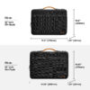 Tomtoc Defender A14 Laptop Handbag (M-book) 13 Inch 360 Protective Laptop Briefcase Bag Water Resistant M-Book Sleeve