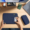 Tomtoc Defender A13 Laptop Sleeve (M-book) 15 Inch With Accessories Pouch Sleeve 360 Protective Water Repellent