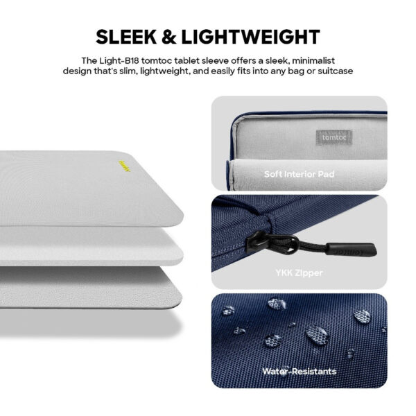 Tomtoc Light B18 Tablet Sleeve For I4ad 11 Inch Casing Sleeve for i4ad Pro i4ad Air MatePad Galaxy Tab